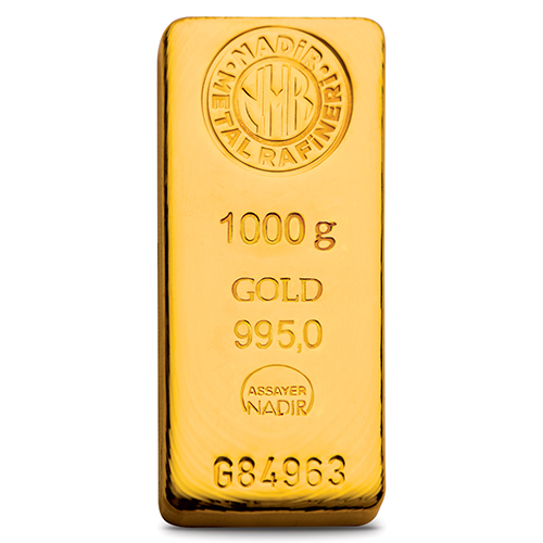 1000 Gr Külçe Altın